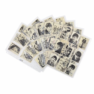 The Beatles Complete 1964 Topps Trading Cards Set