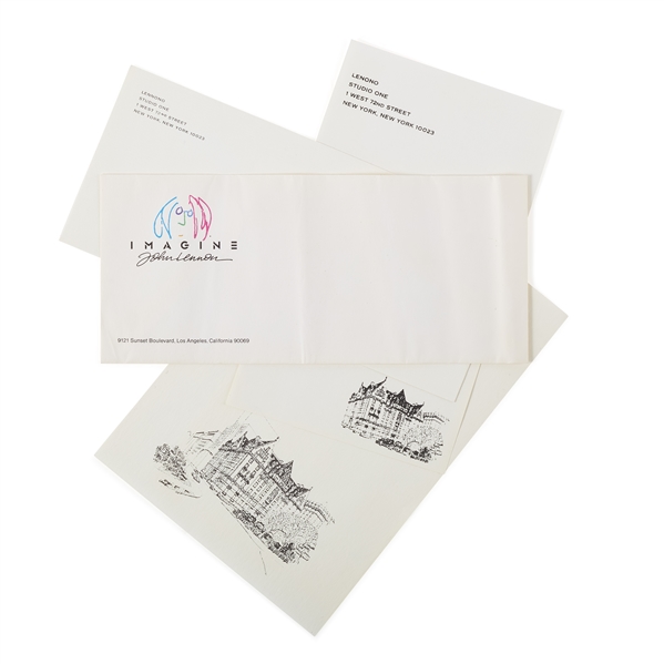 John Lennon and Lennono Company Stationery Sets