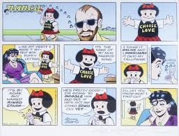 Guy Gilchrist Ringo Starr Nancy Comic Strip