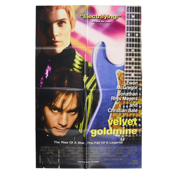 Velvet Goldmine Original One Sheet Poster.